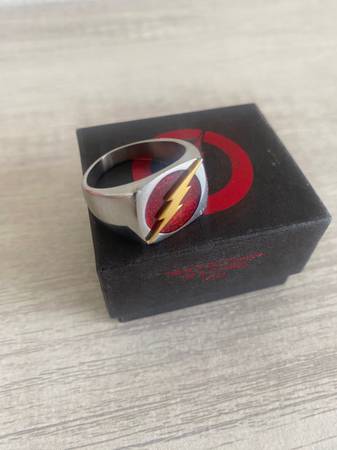 Flash Superhero stainless steel Ring 1