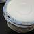 Contempra by Studio Nova Dish Set White Center Blue Stripe Diamonds On Rim 55 Pi 23 thumbnail