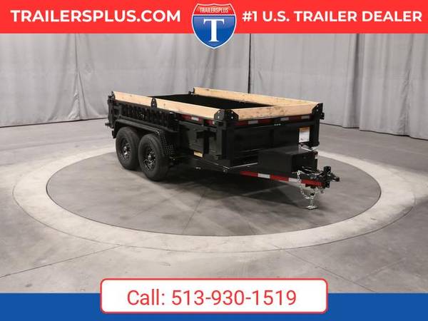 2026 CarryOn 6X12 Dump 12K Trailer Black 1