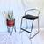 Set of Two Chromed Counterstools by Hank Löwenstein (Loewestein) 1 thumbnail