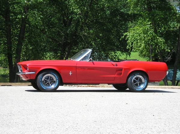 STUNNING 1967 CLASSIC MUSTANG CONVERTIBLE 2 OWNER PRICED TO SELL! - $23,950 (St Louis County)63487879300611127