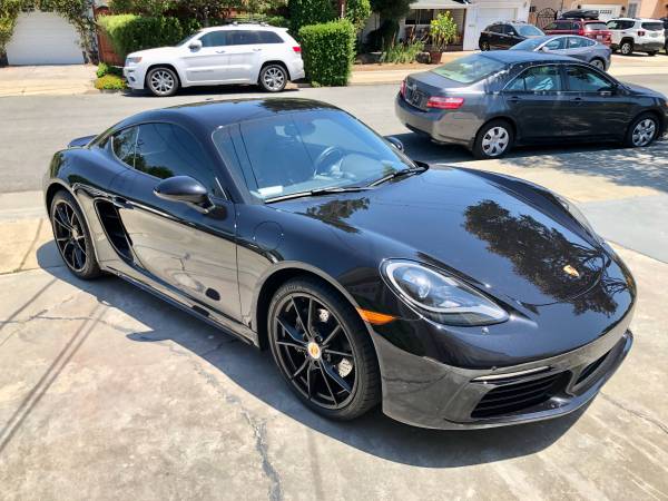718 Porsche Cayman – Low Miles, Premium + Sport Chrono, PPF, Warranty - $53,900 (redwood shores)63613260570753123