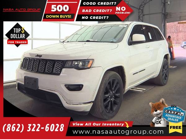 2017 Jeep Grand Cherokee Altitude 4x4 4 x 4 4-x-4 Ltd Avail - $13,999 (The price in this ad is the downpayment)63654720660867120