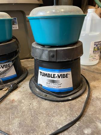 Raytech Tumble-Vibe Rotary Tumblers (TV-5) 1