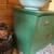 Painted antique maple dry sink cabinet 9 thumbnail
