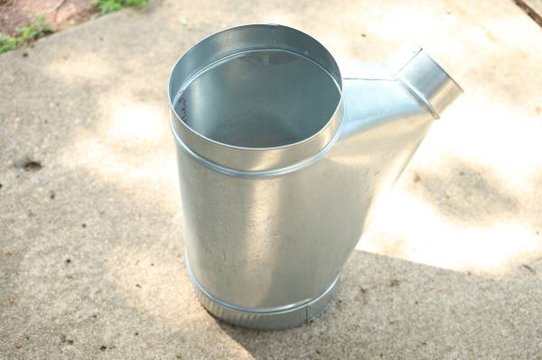Galvanized Wye Pipe 1