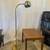 Vintage Mid Century Brass Plated Gooseneck Floor Lamp Working Atomic 1 thumbnail