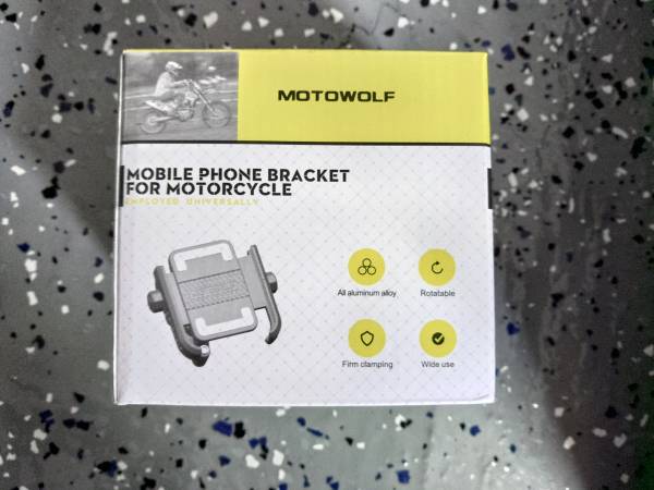 Motorcycle or E-Bike Phone Holder 1
