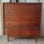 Mid century walnut wood highboy Dresser, delivery 2 thumbnail