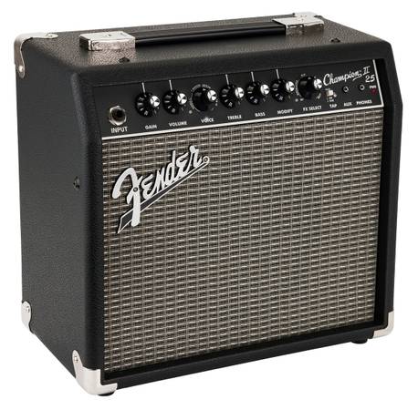 Fender Mustang II 25 watt guitar amp. 1