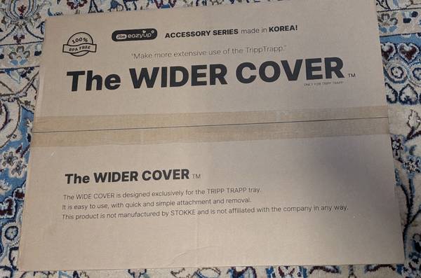 Tripp Trapp tray cover "The Wider Cover" 1