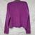 Fuchsia Pearl Buttoned Cardigan Sweater L 4 thumbnail
