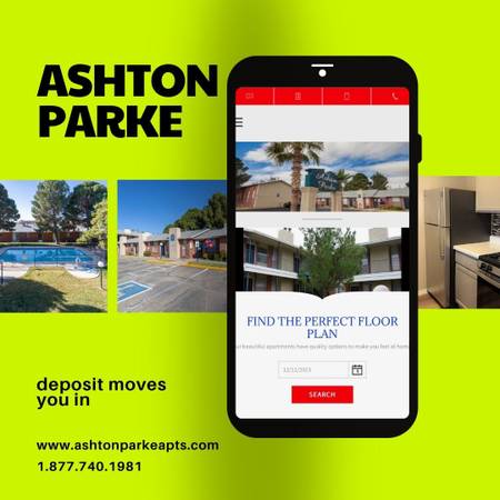 WASHER AND DRYER INCLUDED IN OUR ONE BEDROOM IMMEDIATE MOVE IN !! 1