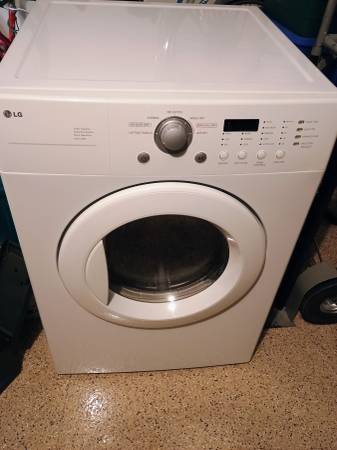 LG Electric Dryer 1