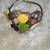 2 Headbands - Feather Fan (metal) & Vintage Button Crown (plastic) ea. 2 thumbnail