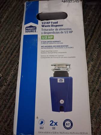 Lowes Garbage Diposal 1/2 hp 1