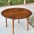Mid Century Modern MCM Vintage 44" Round Dining Table Walnut BP John 4 thumbnail
