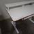 White Desk – Great Condition (Engineered Wood + Metal Legs) 5 thumbnail