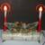 1940's Christmas Electric Candolier Candle Log 1 thumbnail