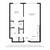 This 747 sq ft 1 bed, 1 bath is impressive! 24 thumbnail