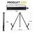 14in Display Easel with case ( 3 Pack ) 8 thumbnail
