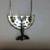 Silver and Marcasite Menorah Pendant/Brooch and Silver Chain 10 thumbnail