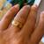 14K Yellow Gold Band (Size 6) with Stars Design all around 2 thumbnail