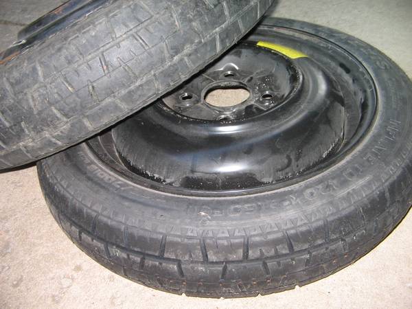 Two Spare Tires      $3 each 1