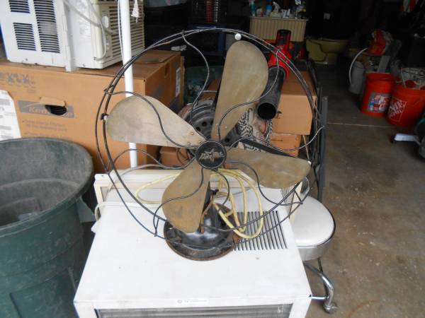 Star Rite Brass Blade Fan 1