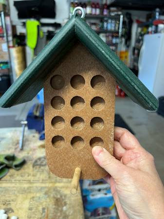 Bark butter holder for birds and squirrels 1