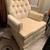 Vintage Sam Moore / Broyhill Mid Century Button Tufted Swivel Rocker 3 thumbnail