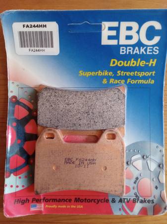 Pastillas de freno para motocicleta ETC FA244HH - $35 (Filadelfia)63471187094529120