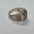 14kt Mens Vintage Band w/ Diamonds 2 thumbnail