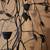 Vintage Metal Wall Hanging Leaves, Beads, Candles 4 thumbnail
