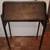 Vintage Oak Wood Drop Down Door Desk 2 thumbnail