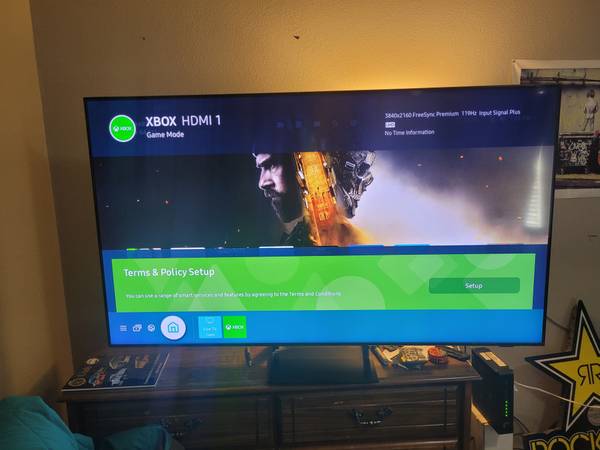 65" QLED Samsung TV 1