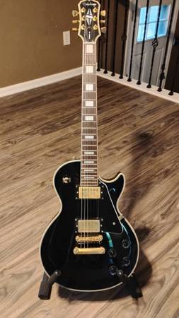 Epiphone Les Paul Custom ソフトケース付き Epiphone Les Paul Custom ソフトケース付き Amazon.com