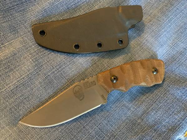 Flagrant Beard Forerunner fixed blade knife 1