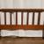 Vintage Solid Carved Wood Captains Twin Bunk Bed 8 thumbnail