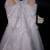 ♛ New ♛ White Imperial Wedding Gown with Pearl Lace Rhinestones dres 4 thumbnail