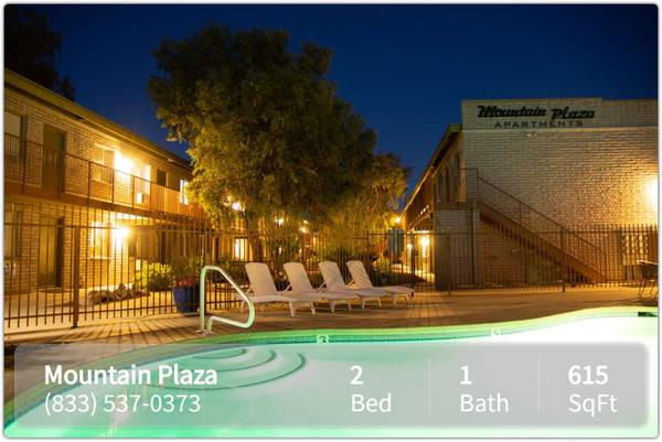 $1,159 / 2br - 615ft2 - ¡Ubicación conveniente de 2 habitaciones / 1 baño! 615 pies cuadrados. ¡Transporte cercano! (Tucson - Vivienda fuera del campus)63674947019649122