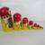 Russian Hand Painted 9 Piece Matryoshka Nesting Dolls-9 1/8" Tall 9 thumbnail