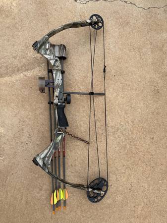 Parker Wildfire XP Compound Bow + Arrows – Ready to Shoot 1