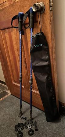 Vive health trekking poles. 1