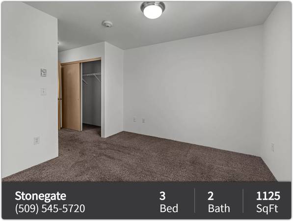 $1,555 / 3br - 1125ft2 - 3 Bedroom / 2 bathroom for rent! You won't be disappointed! (Pasco)63624251127169121