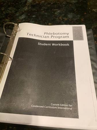 Phlebotomy book and handbook - $50 (Reston)63470992763137121