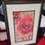 Vivian Flasch Poppies on Gold with Brown Framed Print Art! 3 thumbnail