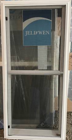New 28.25x58 JeldWen double hung window 1