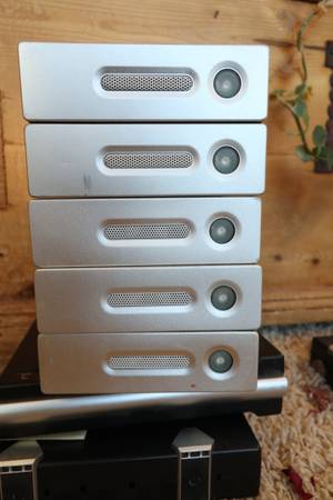 5 Acomdata External Hard Drives 500 GB Each! 1