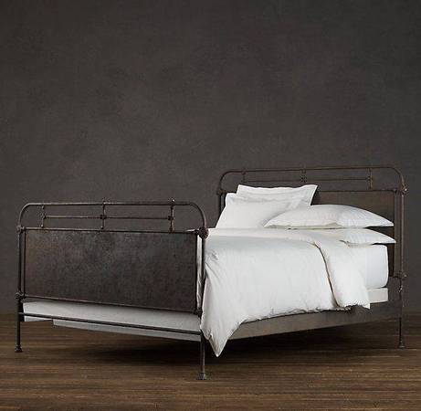 Restoration Hardware - French Académie Panel Bed With Footboard 1